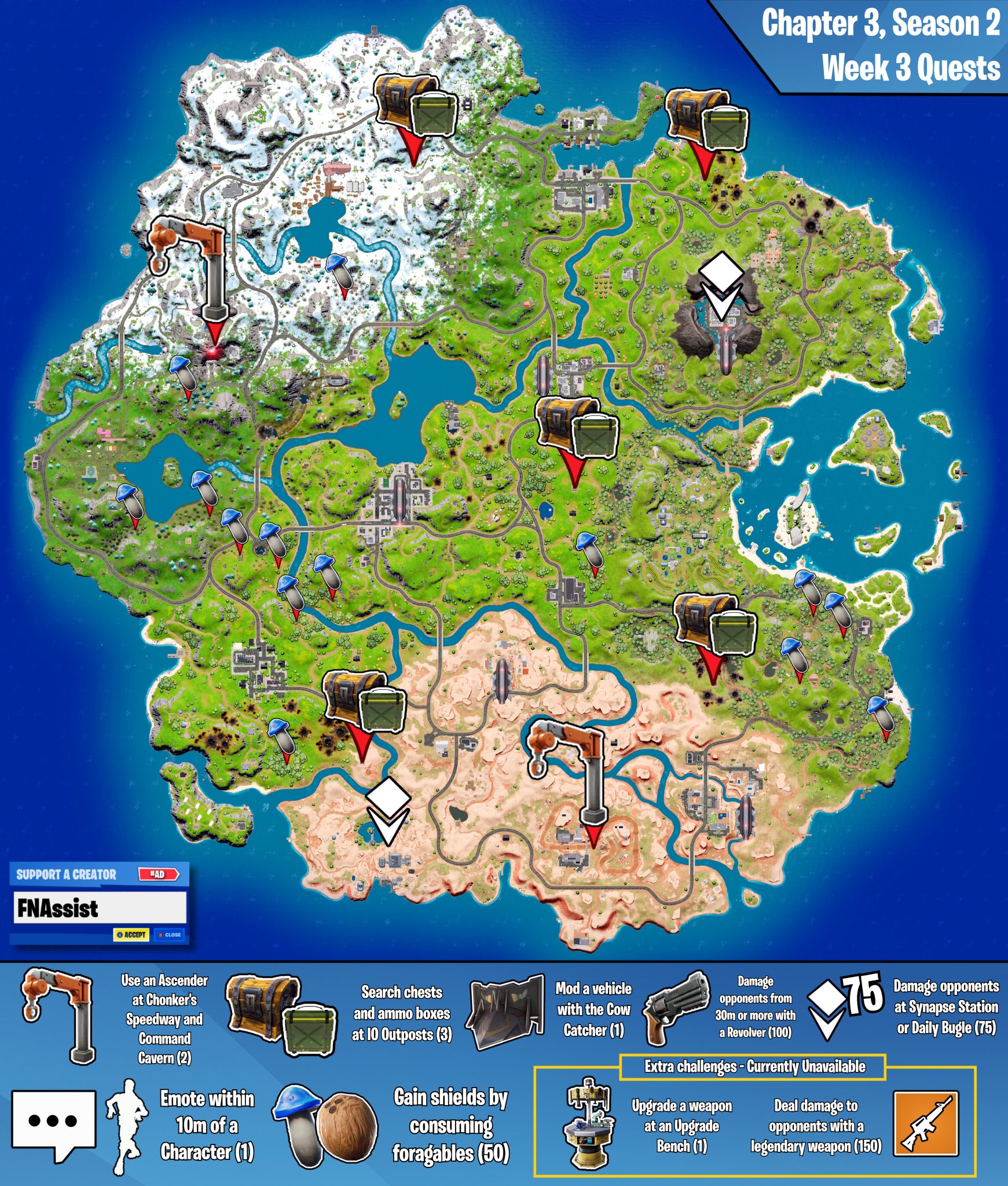 FNAssist News & Leaks on Twitter "[Fortnite Ch.3 Season 2 Week 3