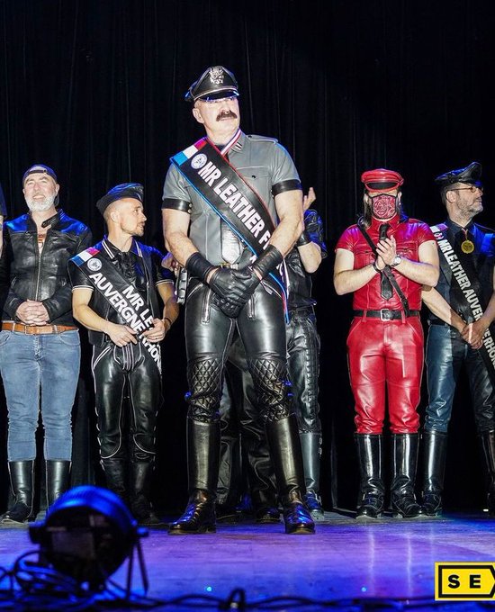 1 pic. Congratulations to the sexy TOM of FRANCE ??

The new Mr Leather France ?

And looking ??? in