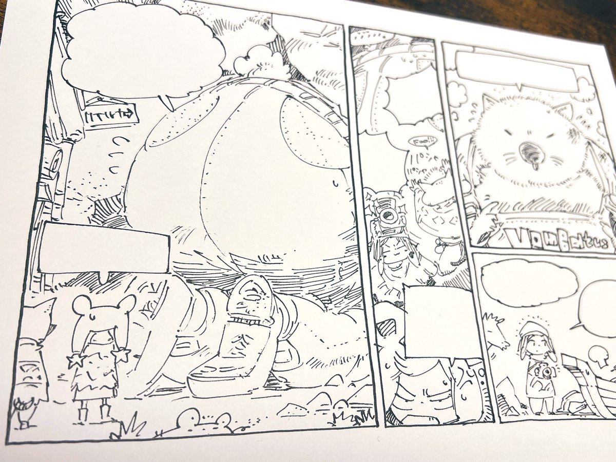 あとはまあウォンバットさんのケツ描いたりしてましたよ 