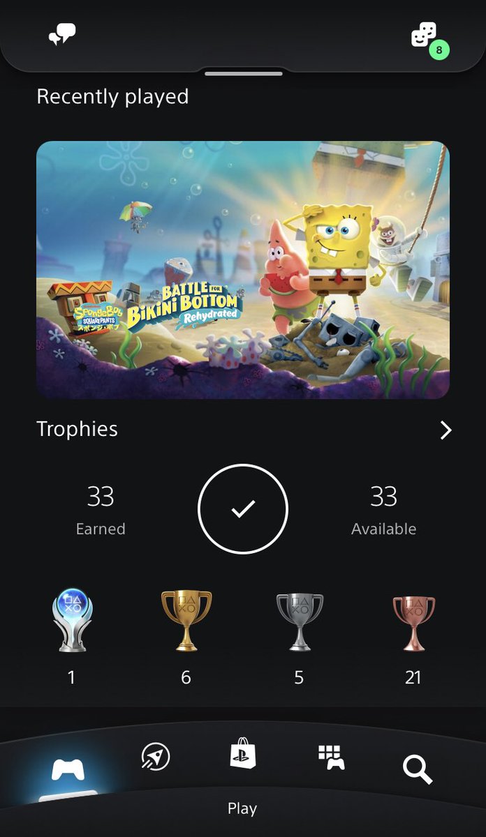 Burchyyyy's tweet photo. @Trickywii I couldn’t sleep last night, so I did what any normal person would do.

100% complete SpongeBob https://t.co/VmJV7Dmzst