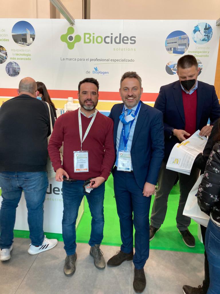 Biocidess's tweet photo. 📣 ¡Ya estamos en #ExpocidaIberia2022!

📍 Podéis encontrarnos en el stand 14, frente a la sala de ponentes.

Ven a visitarnos, ¡tenemos mucho que contarte!

https://t.co/s7ezeQngWS https://t.co/lWiZwaZfWy