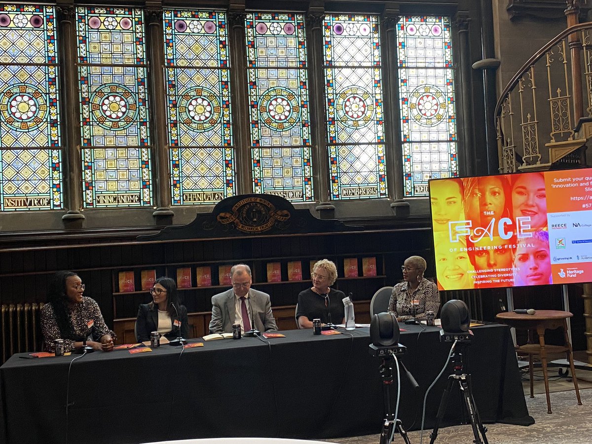 ksmithysmith's tweet photo. Great to be @TheCommonRoomGN #TheFaceOfEngineering with @mrnawillis hearing from
Matt Boyle @NEAutoAlliance @tinacatling Meshi Taka @watermanaspen &amp; Marguerite Pasquariello @NACollege on what innovation looks like within engineering, chaired by the brilliant @NgunanAdamu https://t.co/O2O8WbwJhF