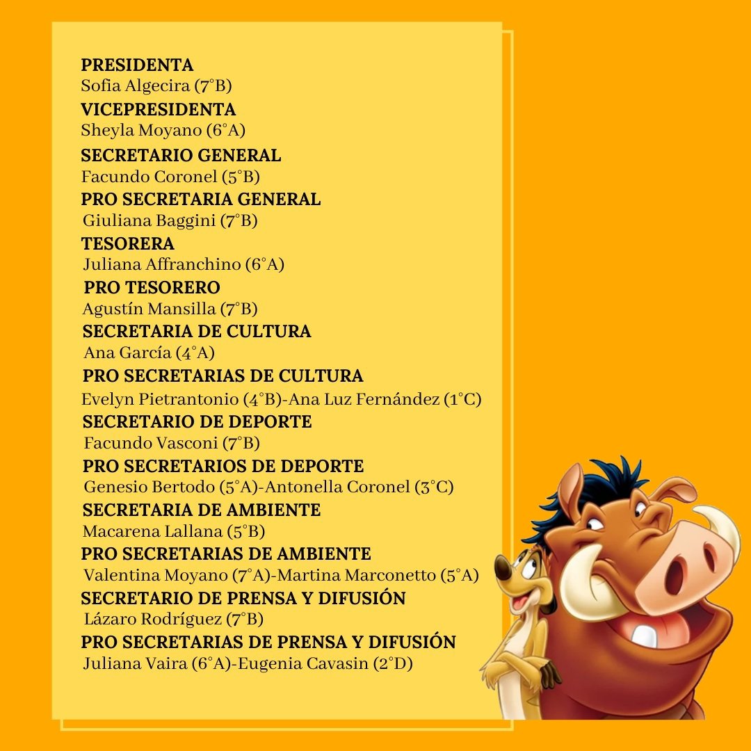 ¡Conoce a nuestros integrantes de la lista! 🧡