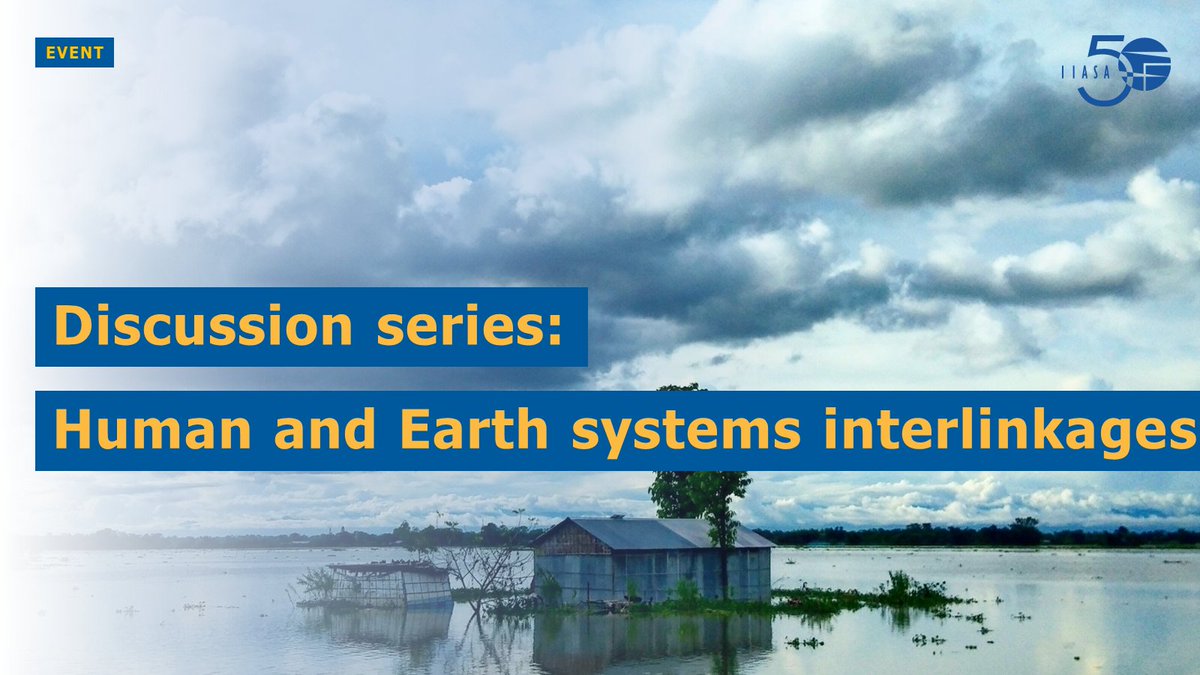 IIASAVienna's tweet photo. 📣 Don't forget to join today's #DiscussionSeries on how #EarthSystem 🌎 changes impact societies and what we can learn from them with IIASA, @FutureEarth, @SafeJustPlanet, @WCRP_climate and @AIMES_IPO.

📅 Today, 7 April
⏰ 16:30 CEST
✍️ https://t.co/ofTBLLWHtg https://t.co/UFchJstpzK