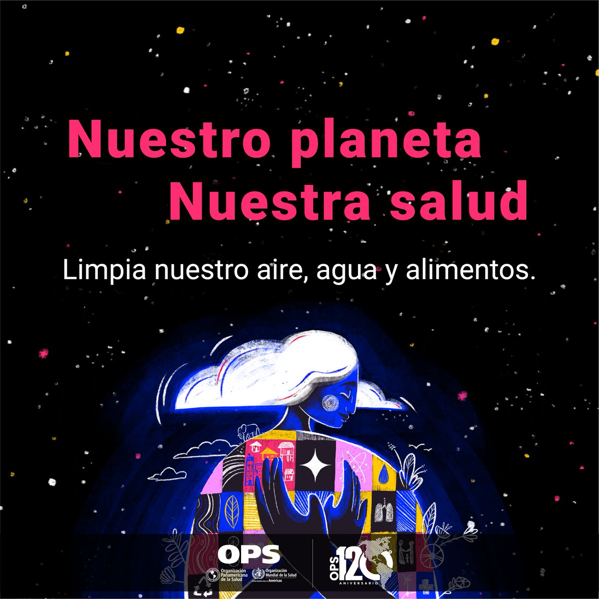 opscuba's tweet photo. Hoy 7 de abril es el #DíaMundialDeLaSalud‼

El tema de este año es: "Nuestro planeta, nuestra salud"

Se trata de un llamado urgente a impulsar una transformación sostenible por #UnFuturoMásSaludable.

Aquí te decimos cómo puedes participar ↙️
https://t.co/VWRSNWAIGa https://t.co/lsjTG4zueD