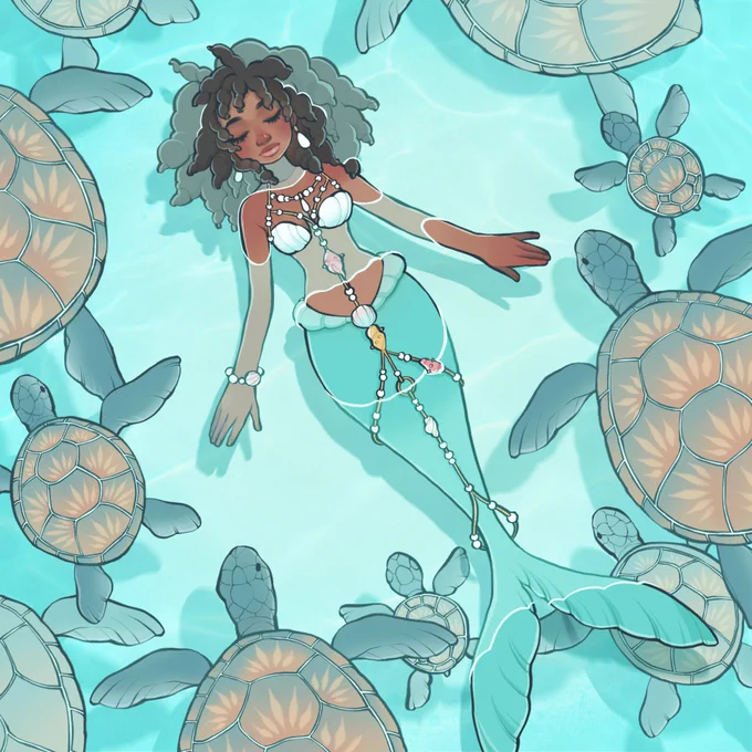 More Mermay throwbacks🐢✨ 