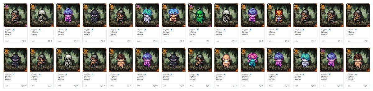 Runnerfive0's tweet photo. It is that time again in @crypto_raiders !  Where recruiting is live and the game becomes even more affordable!  Lets get some people in to the game!  If selected you will either get a Fairy or Cyborg (your choice).  Two winners will be selected!  #NFTGaming #PolygonNFT #WGMI https://t.co/7ZMDrRN3gf