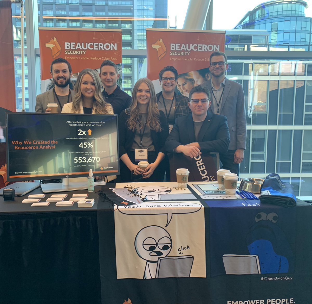 Excited for the <a href="/BeauceronSec/">Beauceron Security</a> team to be at <a href="/AtlSecCon/">AtlSecCon</a> 🚀