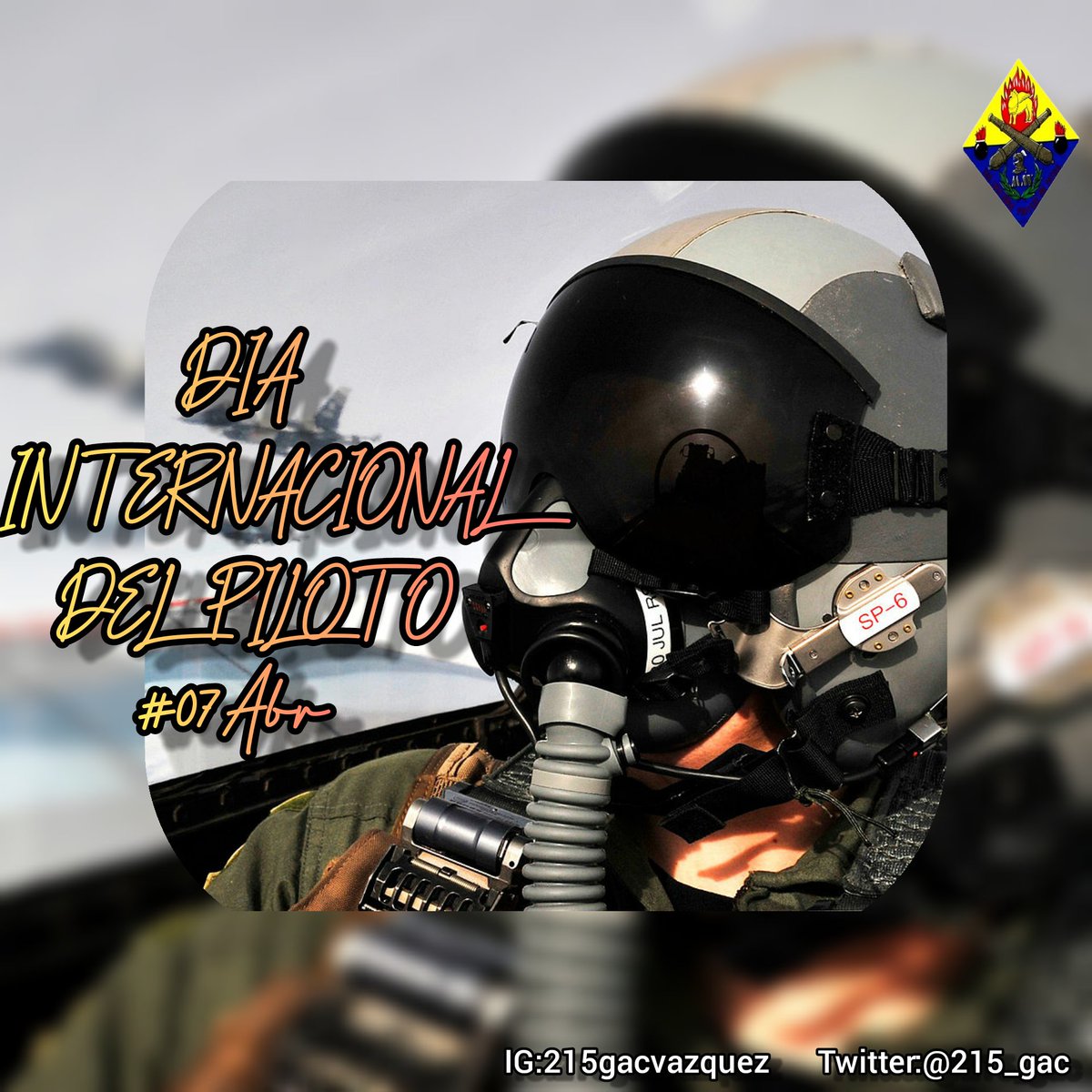 #7Abr 🗓️ || Feliz día a todos aquellos hombres y mujeres pilotos 🇻🇪
#200AñosBatallaDeBomboná
#EjércitoYPuebloInvencible 
#21BrigadaDeInfantería