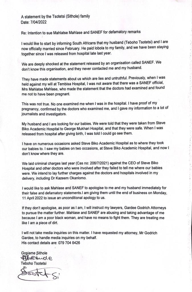 RT @GardeeAttorneys: By instruction of our client, herewith a media statement of  client i.r.o. @SAEditorsForum https://t.co/9a6lnI2Dy3