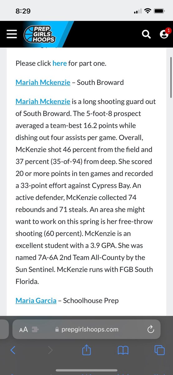 Mariah Mckenzie tweet media