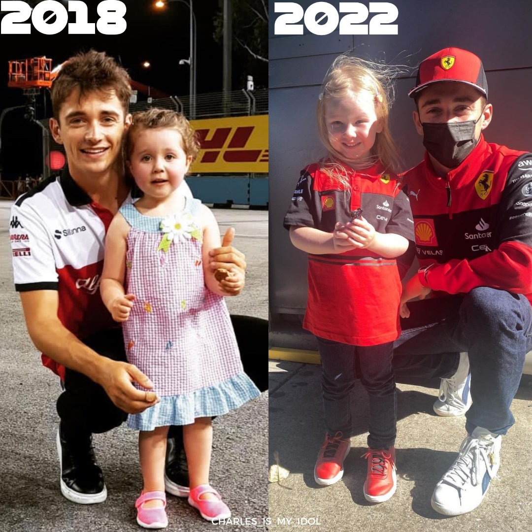 FanpageLeclerc's tweet photo. He never changes... ❤️

@Charles_Leclerc always the kindest 🥺❤️
#F1 #Charles16 #AusGP https://t.co/1WK891ojRT