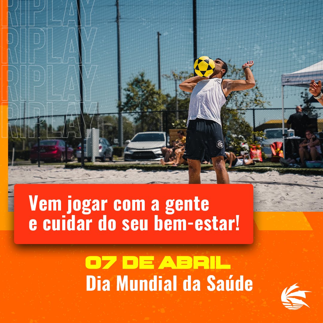 riplaysports's tweet photo. Porque a saúde é essencial pra vivermos bem!✌🏼

Vem com a Riplay Beach Sports transformar seu estilo de vida! 

😎👊🏻

#VemSerRiplay #esportesdeareia #riplaysports https://t.co/XHroUtVXnb