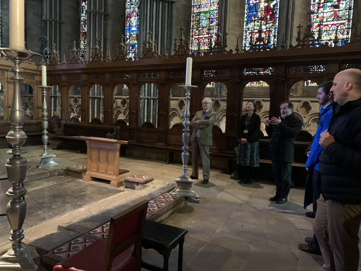 Durham Energy Institute (@dei_durham) on Twitter photo DEI Fellow, Dr Andrew Smallbone, was delighted to meet with <a href="/lorddeben/">John Deben</a> this morning to talk about <a href="/durham_uni/">Durham University</a> and <a href="/Durhamcathedral/">Durham Cathedral</a> project to decarbonise heating of church buildings. There is a need to care for the heritage as well as change the technology. <a href="/theCCCuk/">Climate Change Committee</a> DEI Fellow, Dr Andrew Smallbone, was delighted to meet with <a href="/lorddeben/">John Deben</a> this morning to talk about <a href="/durham_uni/">Durham University</a> and <a href="/Durhamcathedral/">Durham Cathedral</a> project to decarbonise heating of church buildings. There is a need to care for the heritage as well as change the technology. <a href="/theCCCuk/">Climate Change Committee</a>