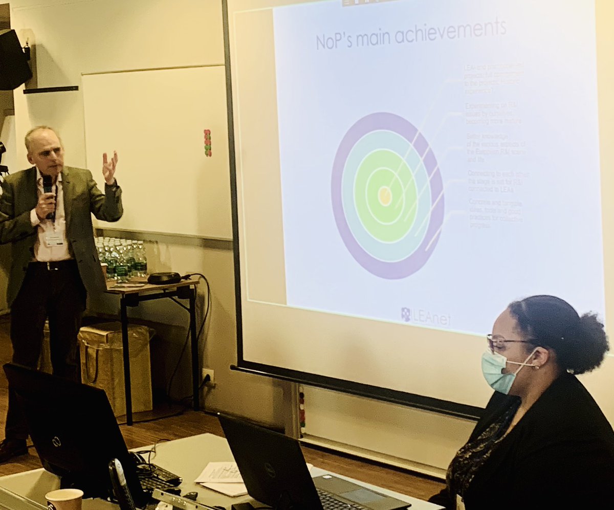 “Return on investment translates into partnerships & sustainability of networks in #EUscience” Thierry Hartmann of @Interieur_Gouv coordinating the @ILEAnet_project creating new perspectives with @Europol Innovation Lab, #ENLETS & integrating the #iLEAD legacy.