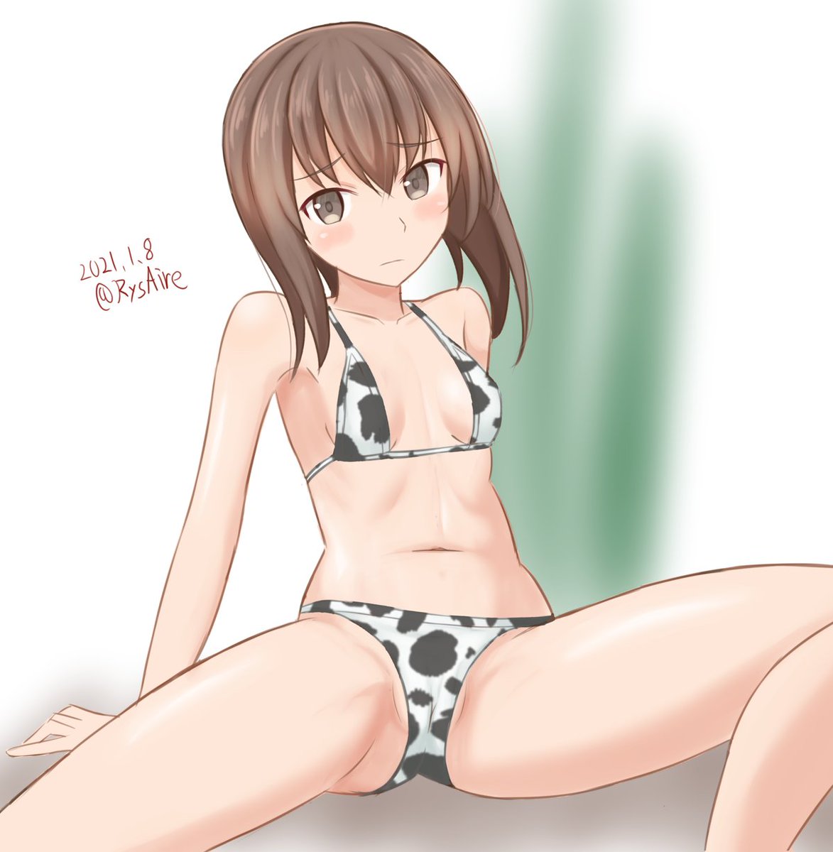 やっぱり去年のですがどうぞー

白と黒!!

#サラトガ進水日 
#大鳳進水日
#艦これ 