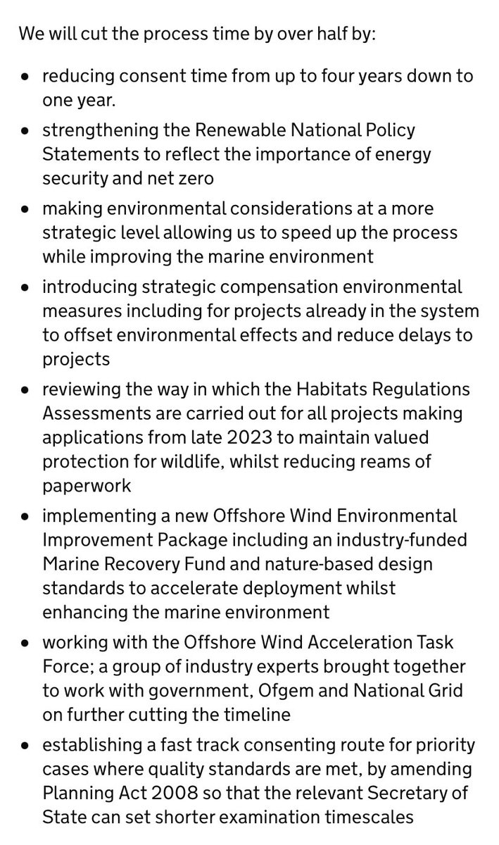 PavelVMiller's tweet photo. Not sexy and no one knows what this quite means, but these two sections of the energy security strategy will make or break rapid scale up of renewables this decade https://t.co/waG9vdEVqm