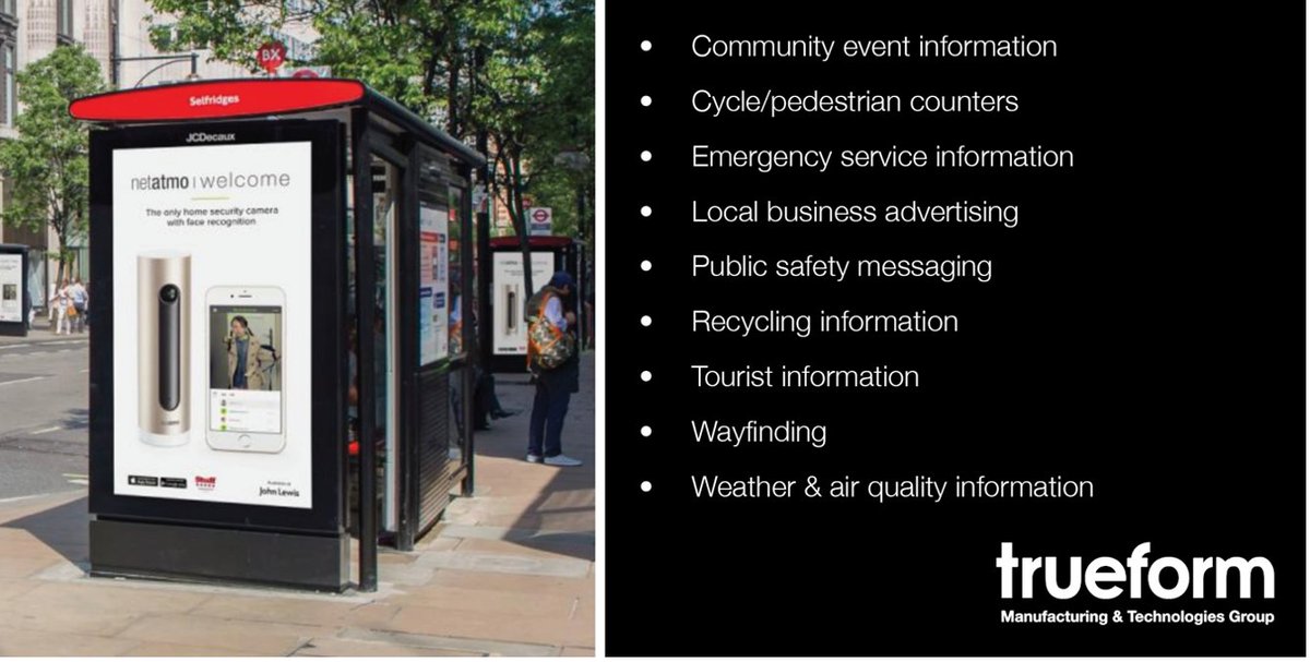 TrueformGroup's tweet photo. All of our #shelters are future proofed and therefore able to accept #6sheet #digitaladvertisingdisplays. Our 6 sheet advertisingdisplays are a powerful platform for the promotion of: https://t.co/CJDyTwTjqQ