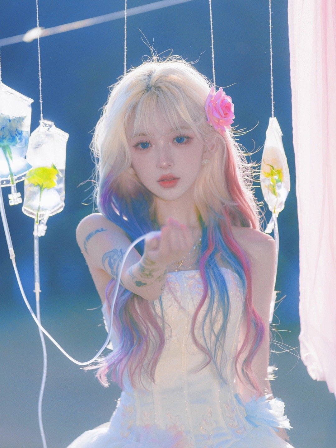 Ulzzang Girl on X: "Look at her hair color!😮 Weibo💋 : Real机智张 #ulzzang  #ulzzanggirl #beautiful #lovely #cute #girl https://t.co/pHCNDP5ysS" / X