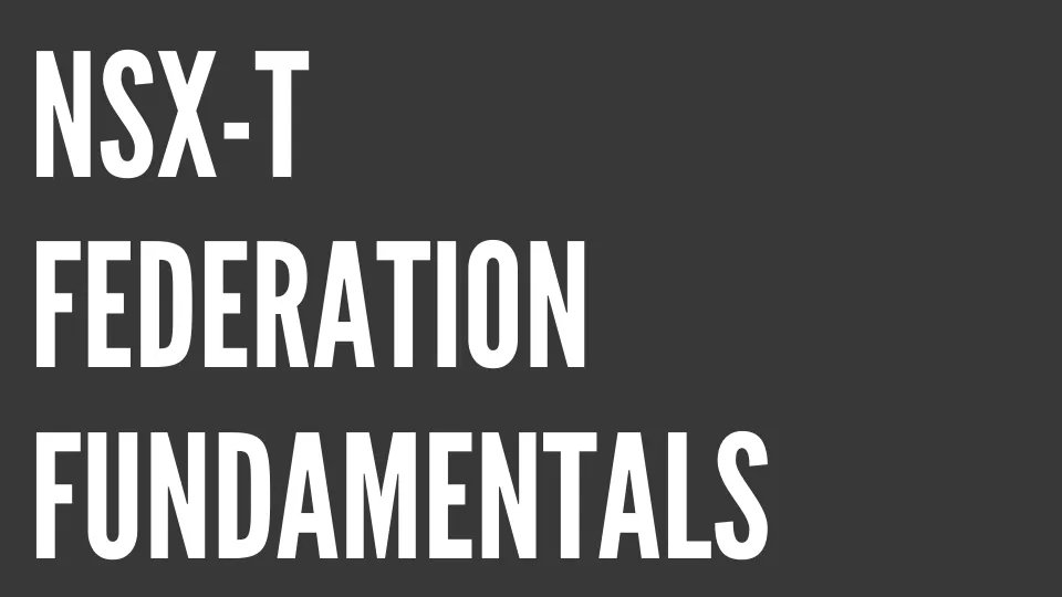TrainTechBytes's tweet image. Stretching networks across sites is not a fun experience. #VMware NSX-T makes that process a lot easier with Federation. In this course, we&apos;ll go through the architecture, deployment, and configuration in NSX-T! buff.ly/3uO3Ost #vmug #networkengineering #CCIE