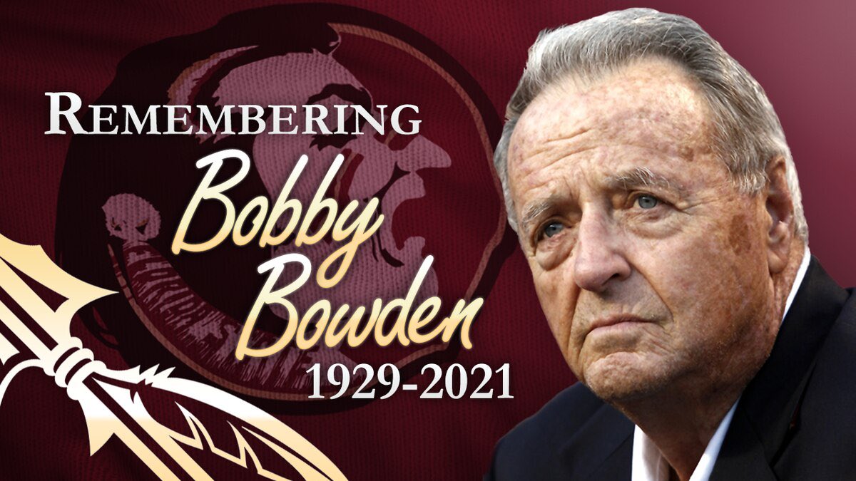 Happy #BobbyBowdenDay to all that loved him. Our Seminole Legend will always be in our hearts. #April7th #FSU #GoNoles🪓