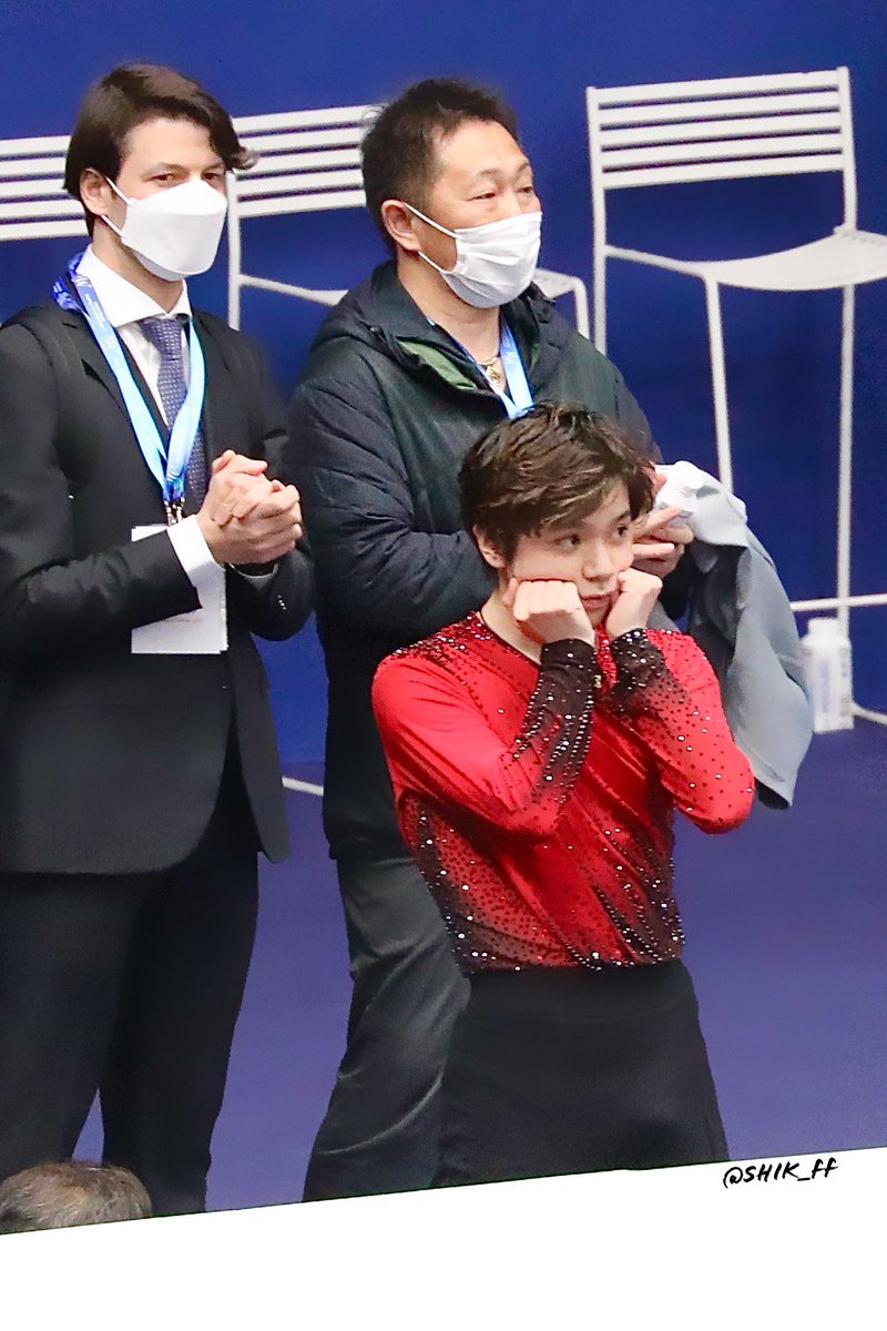 꾹꾹🐶
#ShomaUno
#WorldFigure2022