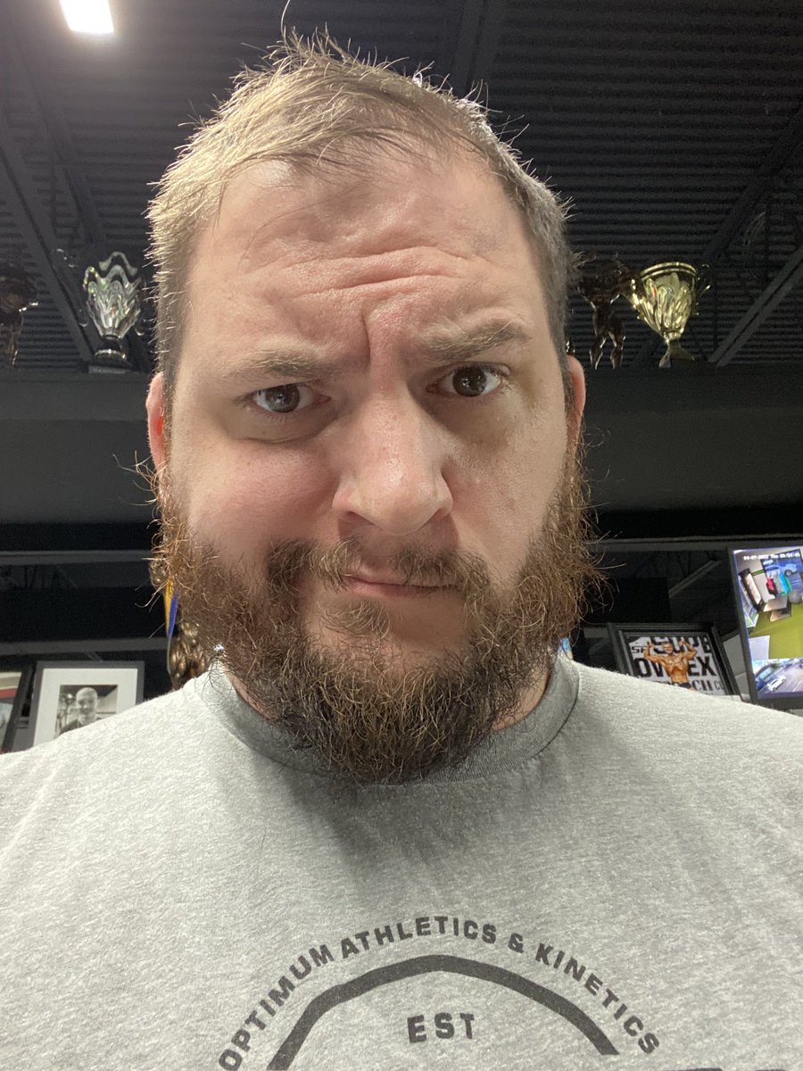 TankersGaming's tweet photo. I’ve been at work at the gym since 0445CST. Where is everyone at?!? Come hang out and work out with me! https://t.co/JNWeHatXZI