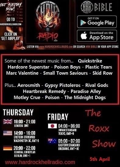 <a href="/radiohrh/">Hard Rock Hell Radio</a> <a href="/ThePlasticTears/">Plastic Tears</a>