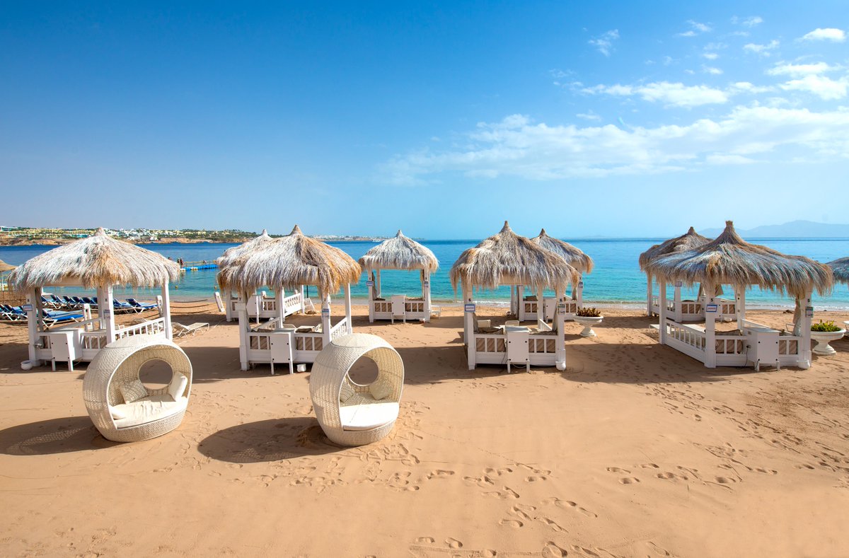 SRArabianBeach's tweet photo. Our beach cabanas provide you with an ideal setting for comfort and serenity. 

#SUNRISEResortsAndCruises #SUNRISEArabianBeachResort #RedSea #SharmElSheikh #ThisIsEgypt #Egypt #Vacation #Travel https://t.co/vNscDxGiJu