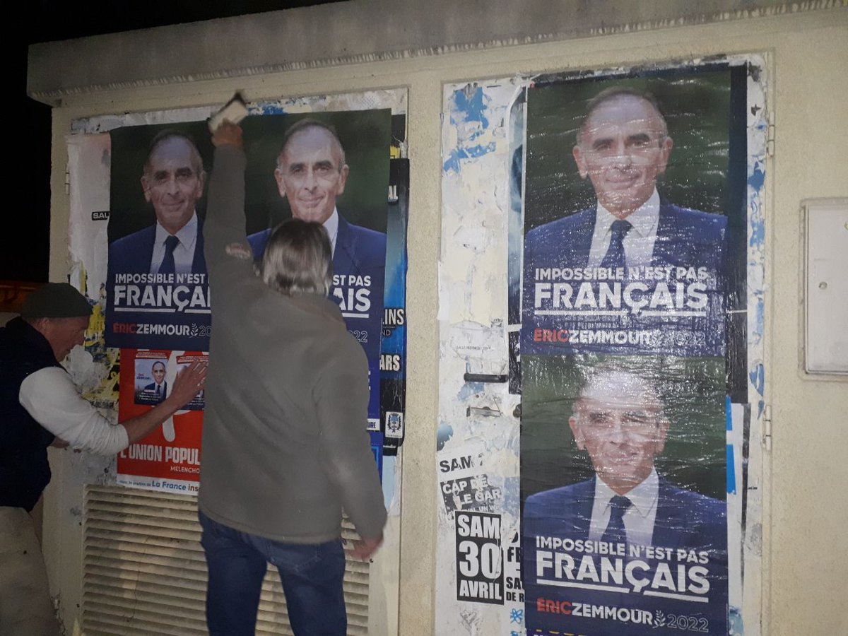 GenerationZ_81's tweet photo. La ville de Saint-Juéry n'a pas été épargnée par la force militante de @GenerationZ_81 ! 🚀🇫🇷 #Zemmourland https://t.co/0SuhvGOzUK