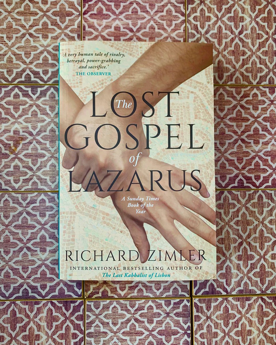 BarbicanPress1's tweet photo. Happy Publication Day to @RichardZimler ‘s THE LOST GOSPEL OF LAZARUS. It’s  OUT NOW!

A deeply philosophical, highly moving and impeccably researched novel that casts a known story in exciting new light. 

https://t.co/zQ2odUSNOK https://t.co/aJAVwL32GA