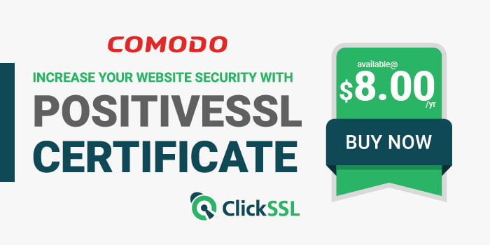 clickssl's tweet image. Want to secure your website in cheap price? If Yes, Then Our Comodo Positive SSL certificate is best for you!
Buy Now :  clickssl.net/comodo-positiv…

✅Cheapest price in market
✅SHA-2 Encryption
✅Provide 256-bit encryption

#ComodoPositiveSSL
#ComodoPositiveSSLcertificate
#ClickSSL