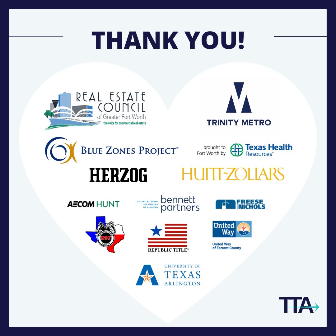 Thank you to all of our gold level sponsors and up for continuing to support our mission to educate, empower and mobilize our community to promote transit policy that serves our entire region.