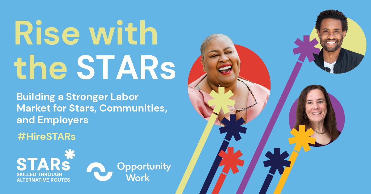 OpptyatWork's tweet photo. When employers adopt skills-based hiring, they can: 

- Address current labor shortages
- Effectively source diverse talent
- Fulfill promises on diversity, equity, inclusion and belonging 

Learn more in our new report. https://t.co/3EqobMO8y3 #HireSTARs https://t.co/bjHC3jtcZs
