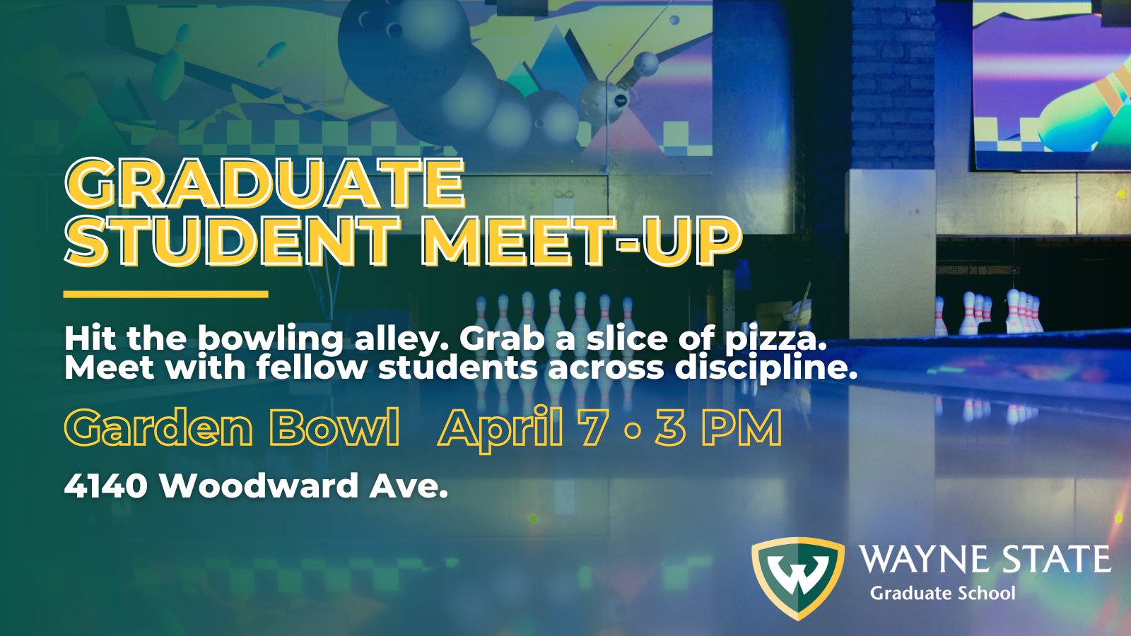Wayne State University Graduate School on Twitter "TODAY at 3 PM