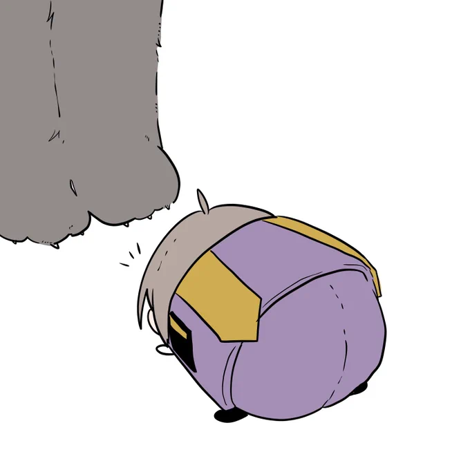 猫ちゃんに遭遇したもちべ 