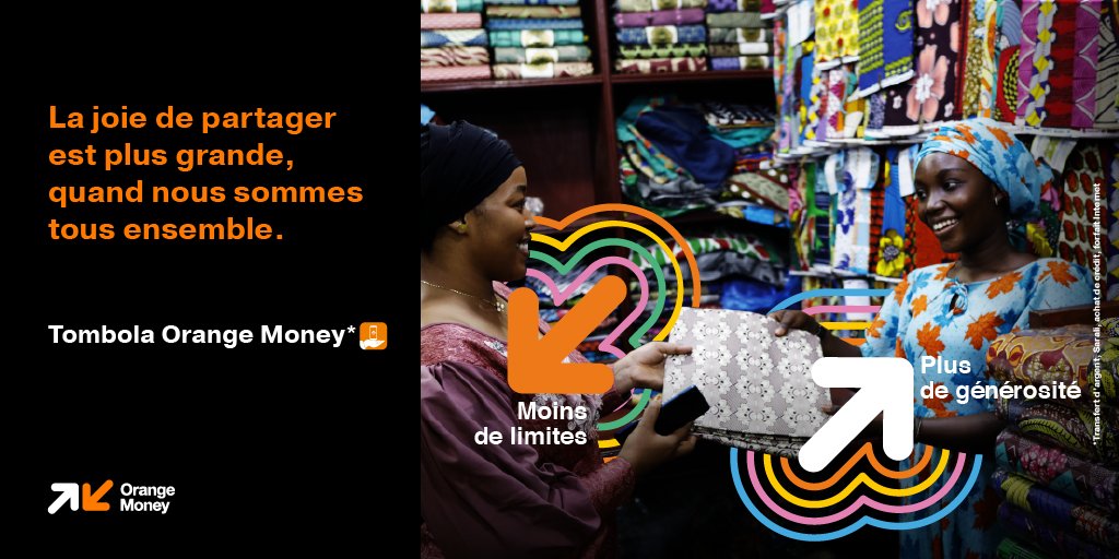 OrangeMoneyMl's tweet photo. Hello la famille,
Jusqu’au 29/04, tentez de gagner 50 000F par jour et jusqu’à 1 000 000F à la fin du mois en faisant vos opérations de transfert d’argent, achat de crédit, forfait internet et paiement de courses par sarali. 
#NgaOrangeMoney
#OrangeMoneykaSounkalo https://t.co/zHpZCjiGPJ