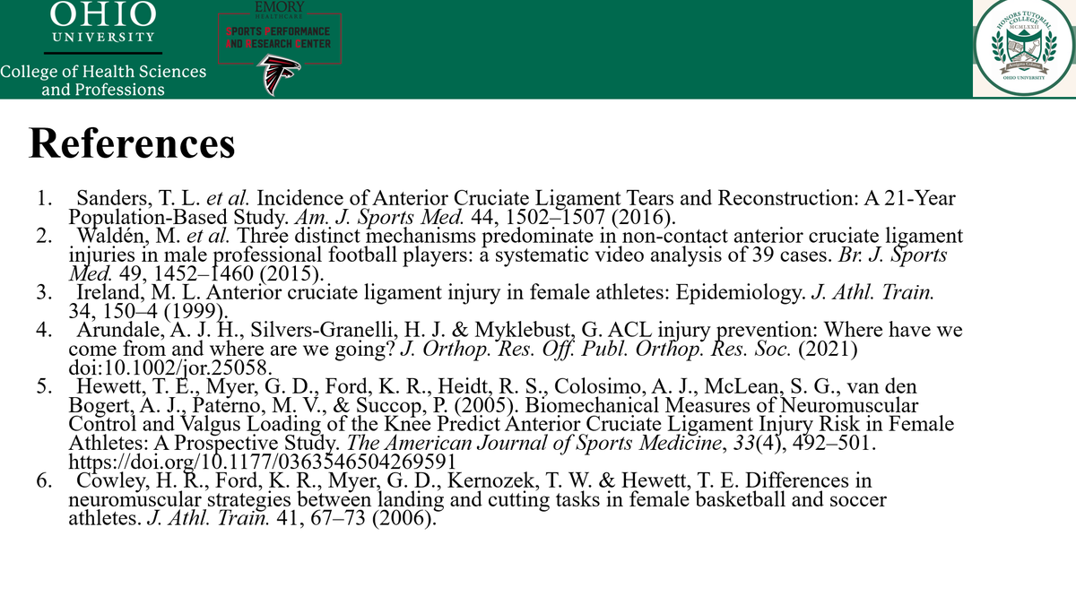 Meredith Chaput, PhD, DPT, SCS tweet media