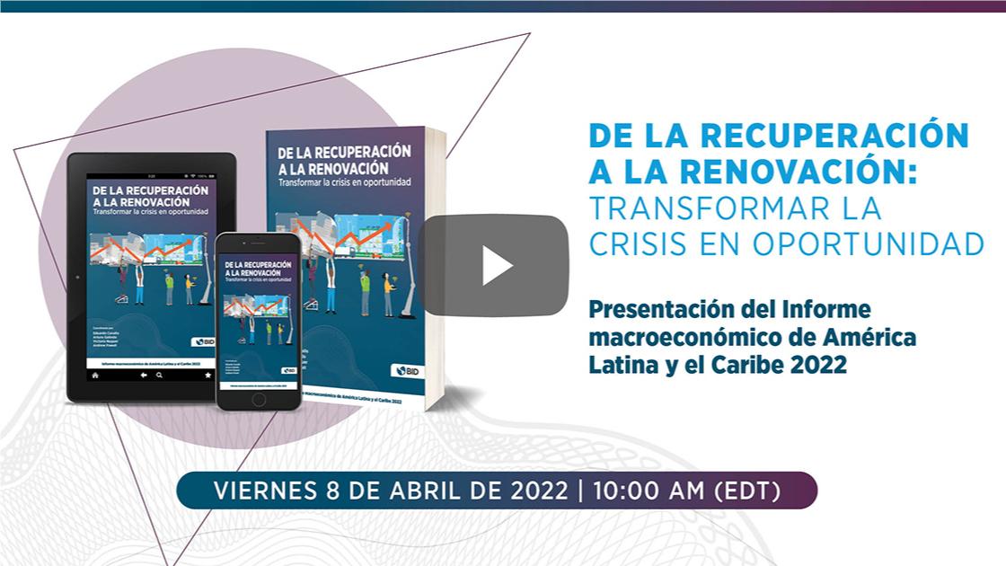 Viernes 8 de Abril 10am EDT ¡Acompáñanos en la presentación del Informe Macro de América Latina y el Caribe 2022: De la recuperación a la renovación: Transformar la crisis en oportunidad! Hay un capitulo sobre mercados laborales que escribimos con <a href="/David_S_Kaplan/">David Kaplan</a> y <a href="/oazuara/">Oliver Azuara</a>.