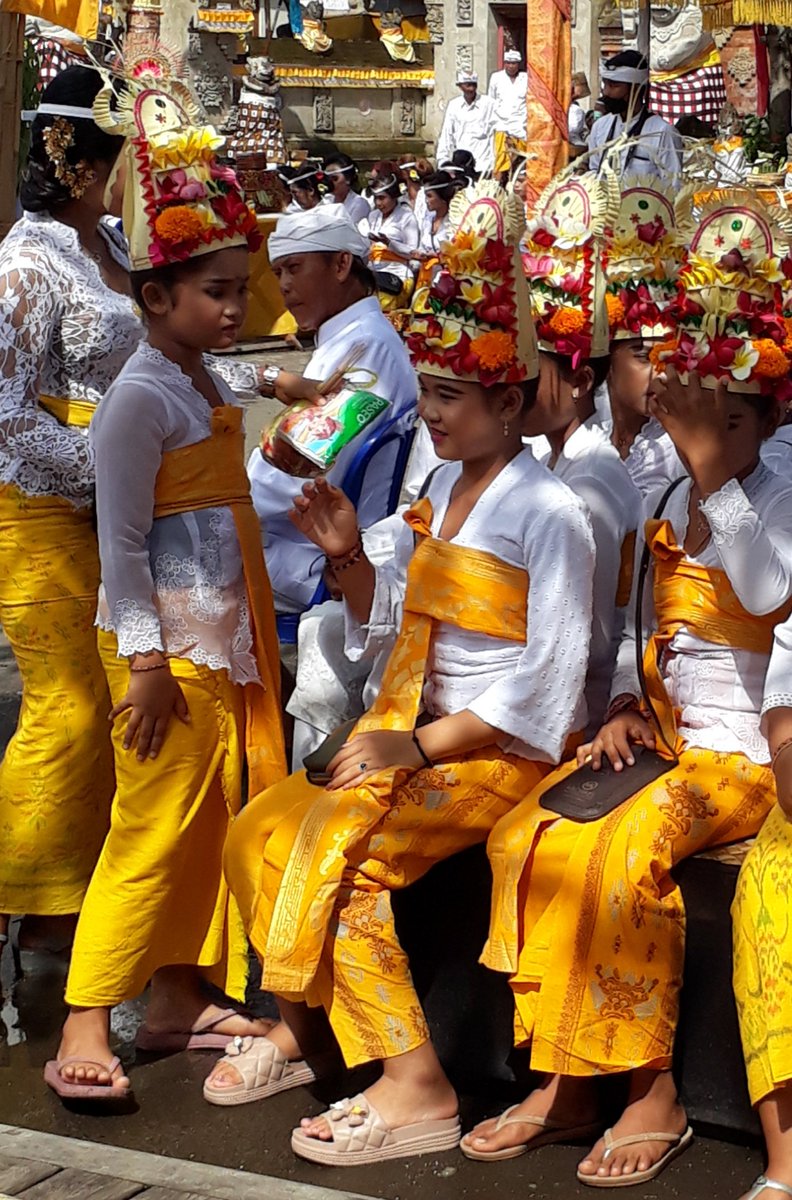 yoyobali's tweet photo. 200年に一度の寺院の祭礼に参加するバリの少女たち✨

Balinese girls participate in a 200-year temple festival ✨

#バリ島 #祭礼 #少女たち
#バリヒンドゥ #寺院
#パヨガンアグン寺院
#bari #penjor #pura 
#odalan #gateforwelcominggod
#balihindu #temple 
#BalineseGirls
#PayonganAgung https://t.co/GRdYplxMaJ