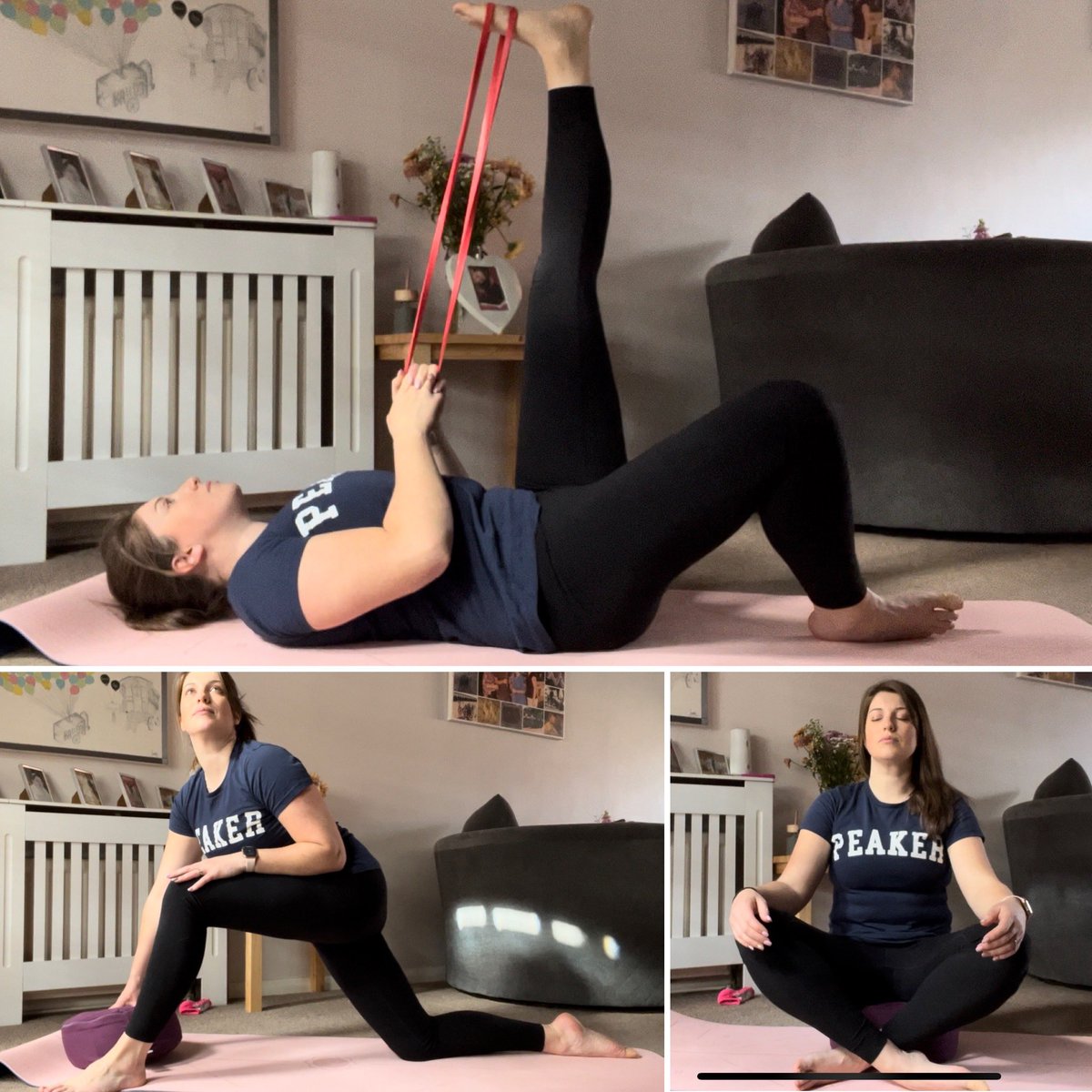 The perfect way to stretch out <a href="/CoachValbo/">John Valbonesi</a> workouts. Coach @fitmooney has a wonderful hips and hamstrings session that has sorted me out! Thanks <a href="/MyPeakChallenge/">My Peak Challenge</a> for always having my back (and my hips and my hamstrings!) <a href="/SamHeughan/">Sam Heughan</a>