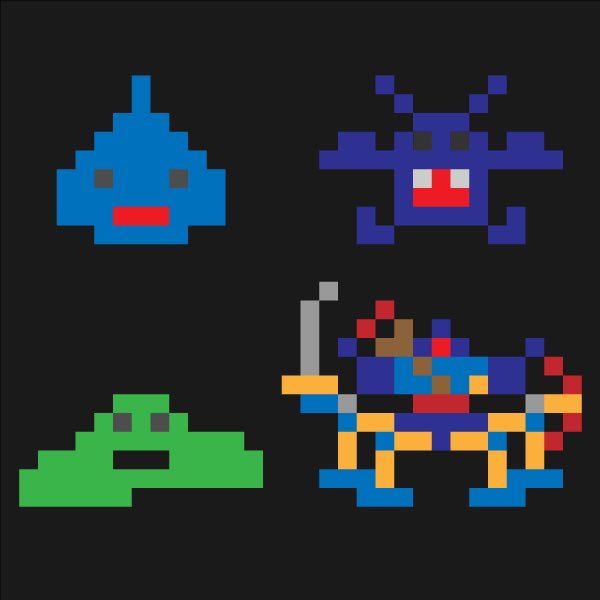 #DragonQuest_island #pixelart