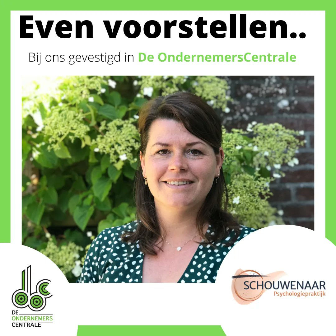 Even Voorstellen... 
Mijn naam is Rianne en ik ben praktijkhouder van Psychologiepraktijk Schouwenaar gevestigd in De Ondernemers Centrale. 
De OndernemersCentrale is een fijne plek om psychologische hulpverlening te bieden, omdat het de anonimiteit waarborgt met een goede sfeer.