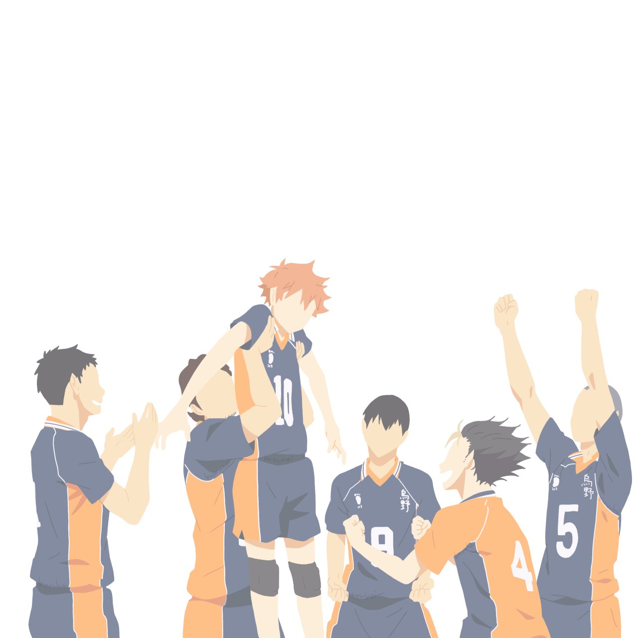 Twitter 上的 ふるほい 日向やったなぁ イラスト ハイキュー 澤村大地 東峰旭 日向翔陽 影山飛雄 西谷夕 田中龍之介 T Co X2cmzdgrha Twitter