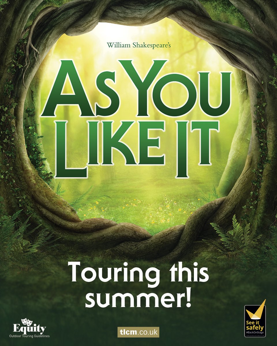 DunsterCastleNT's tweet photo. We are delighted to be hosting The Lord Chamberlain's Men who invite you to join them this summer for the sparkling comedy, As You Like It 🎭

One of the finest touring theatre companies present this great play as Shakespeare first saw it performed- in open air 

Weds 27 July ✏️ https://t.co/mETwa07U2J