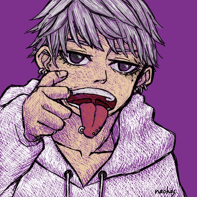 ピアス男子のtwitterイラスト検索結果