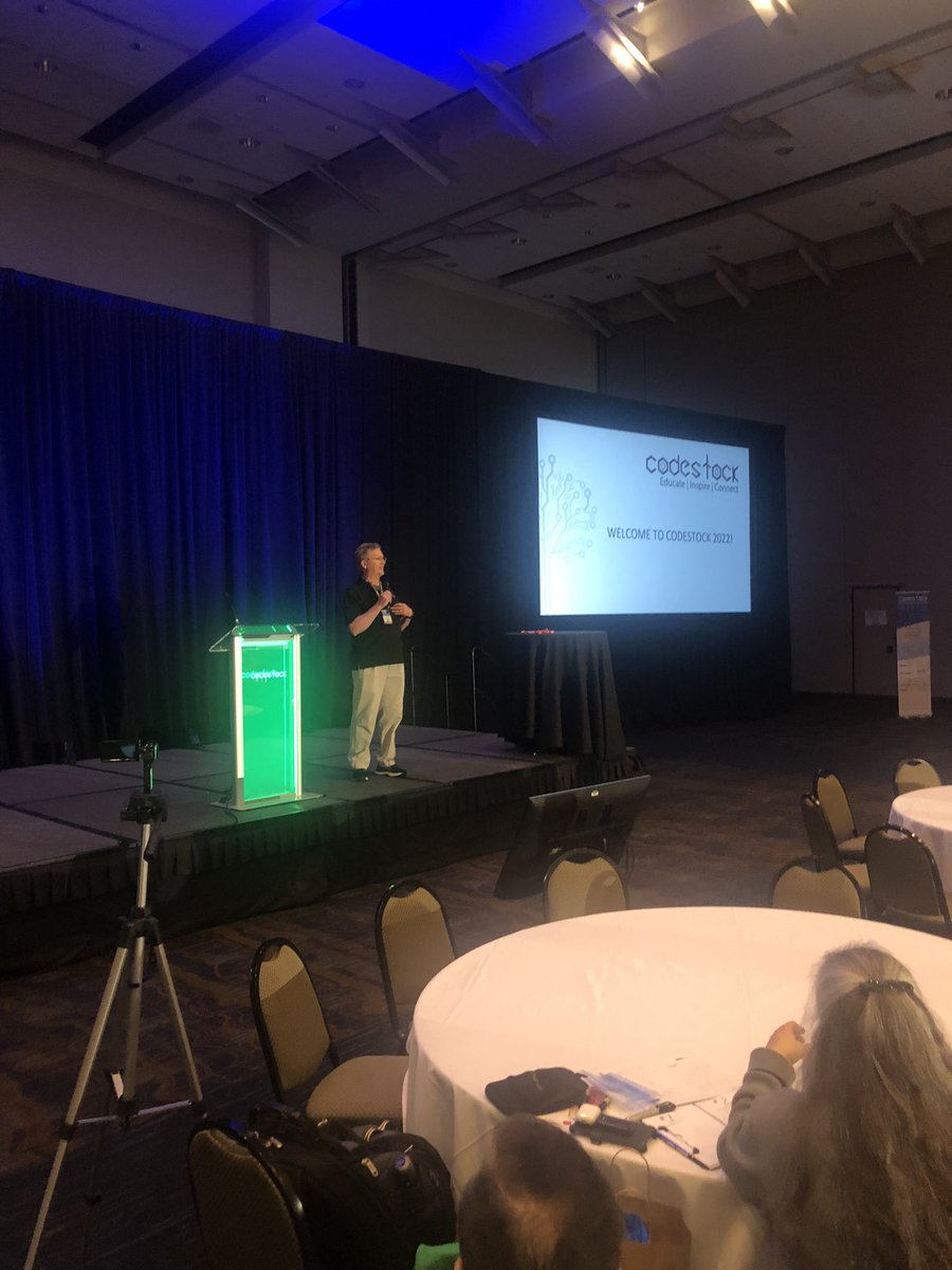 CodeStock's tweet photo. It’s go time! https://t.co/SzGhdn0IlP