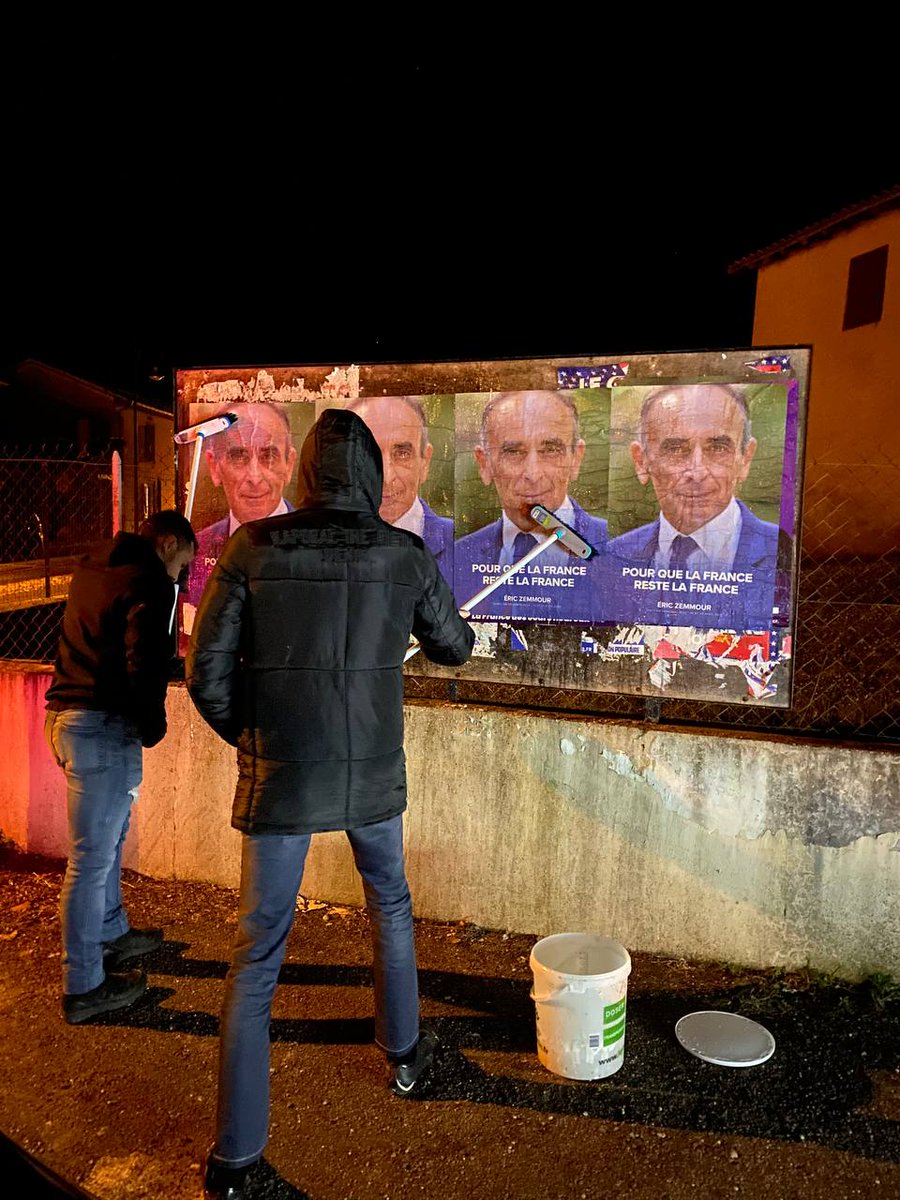 GenerationZ_81's tweet photo. À J-3, l'engagement est total pour notre candidat Eric Zemmour ! 🚀🚀🚀 #Zemmourland https://t.co/CI0ARvXG74