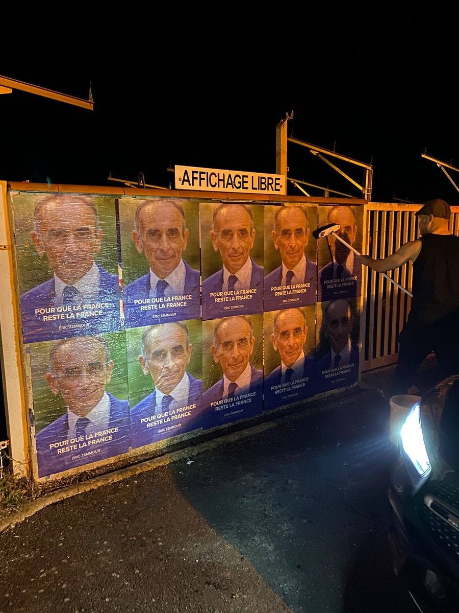 À J-3, l'engagement est total pour notre candidat Eric Zemmour ! 🚀🚀🚀 #Zemmourland