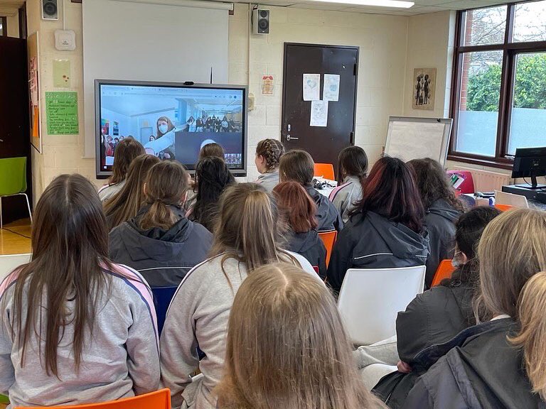 TYMercyBeaumont's tweet photo. On Monday, TYS sat in on their first #Erasmus+ zoom with schools from Sweden &amp; Germany. Exciting times ahead for EU studies in Mercy Beaumont. 🇩🇪 🇸🇪🇮🇪 https://t.co/mD9gLYdJWH